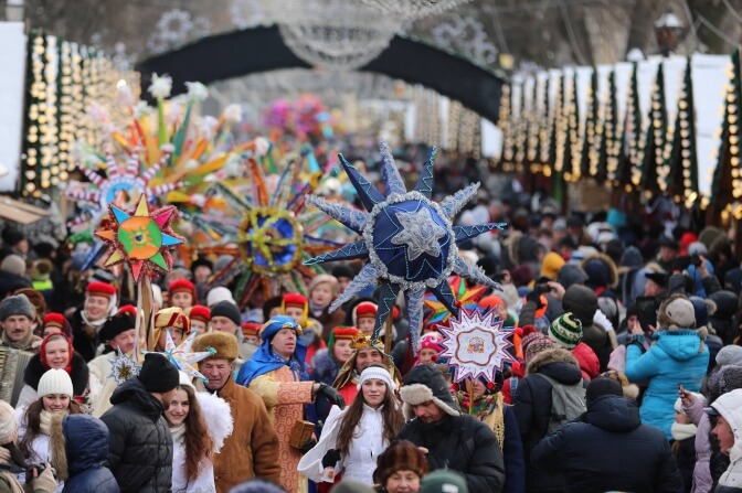 The 15th Christmas Star Flash Festival will take place in Lviv