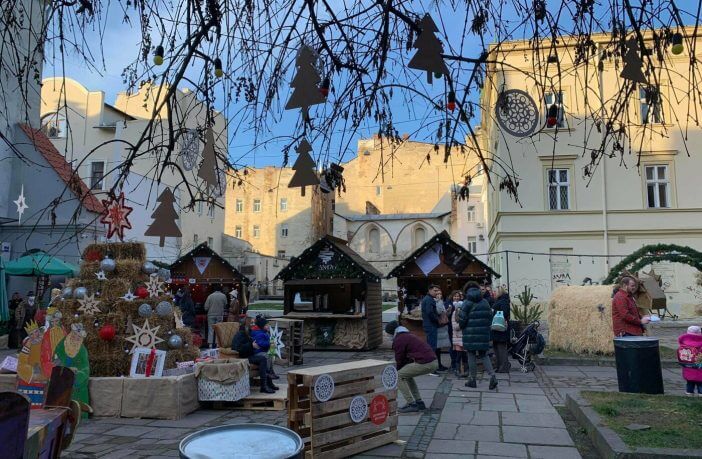 A new Christmas location has appeared in the center of Lviv