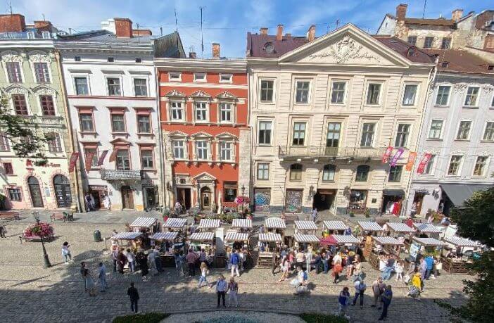 A farmers’ fair is being restored in Lviv
